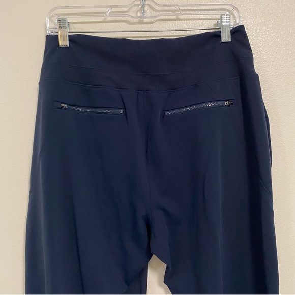 Athleta Joggers Women’s Size Large Blue Navy Athleisure Jogger pants - Picture 6 of 15